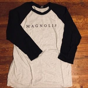 Magnolia Silos baseball tee🖤